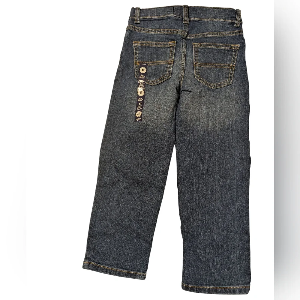 OshKosh B'sGosh Boy's Straight Denim Jeans Size 4T